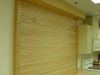 Wood Counter Shutter
