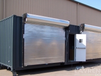 HI Insulated Doors on Custom Container
