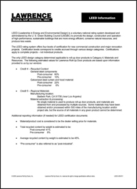 Microsoft Word - LEED information 3-12-09 R1