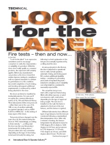 Fire Tests 1
